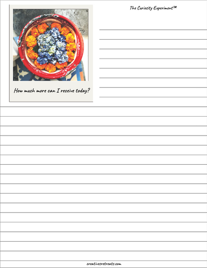 Curiosity Experiment in PDF Journal form